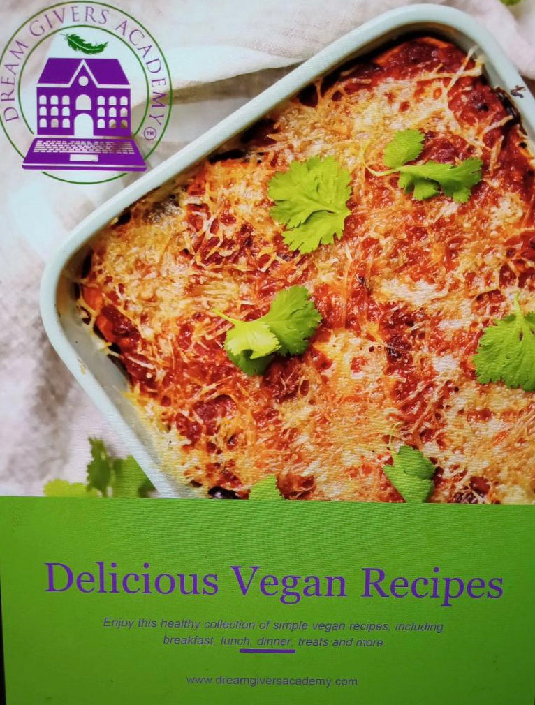 Dream Givers Academy Vegan Cookbook
