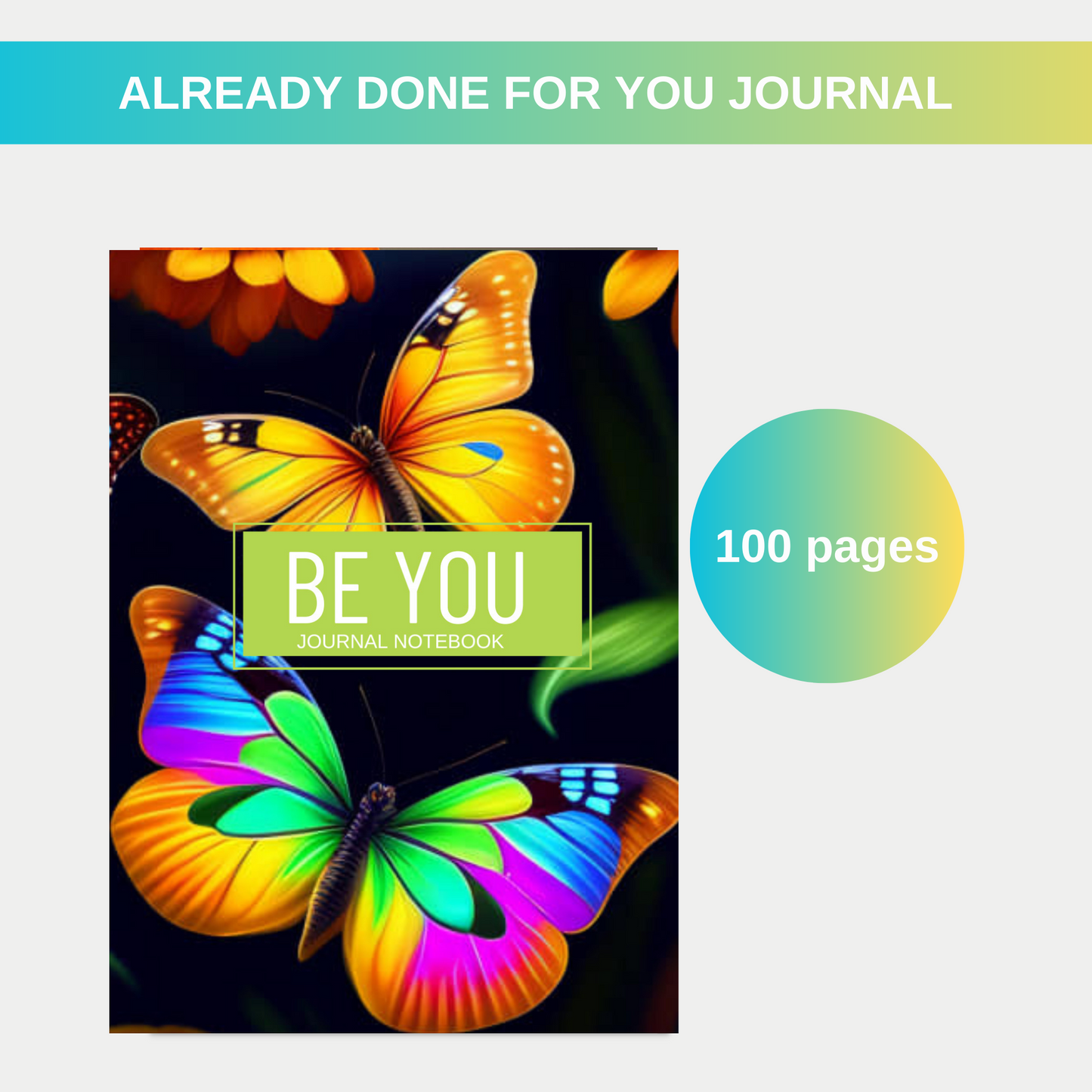 Be You Journal Notebook for KDP (Amazon)