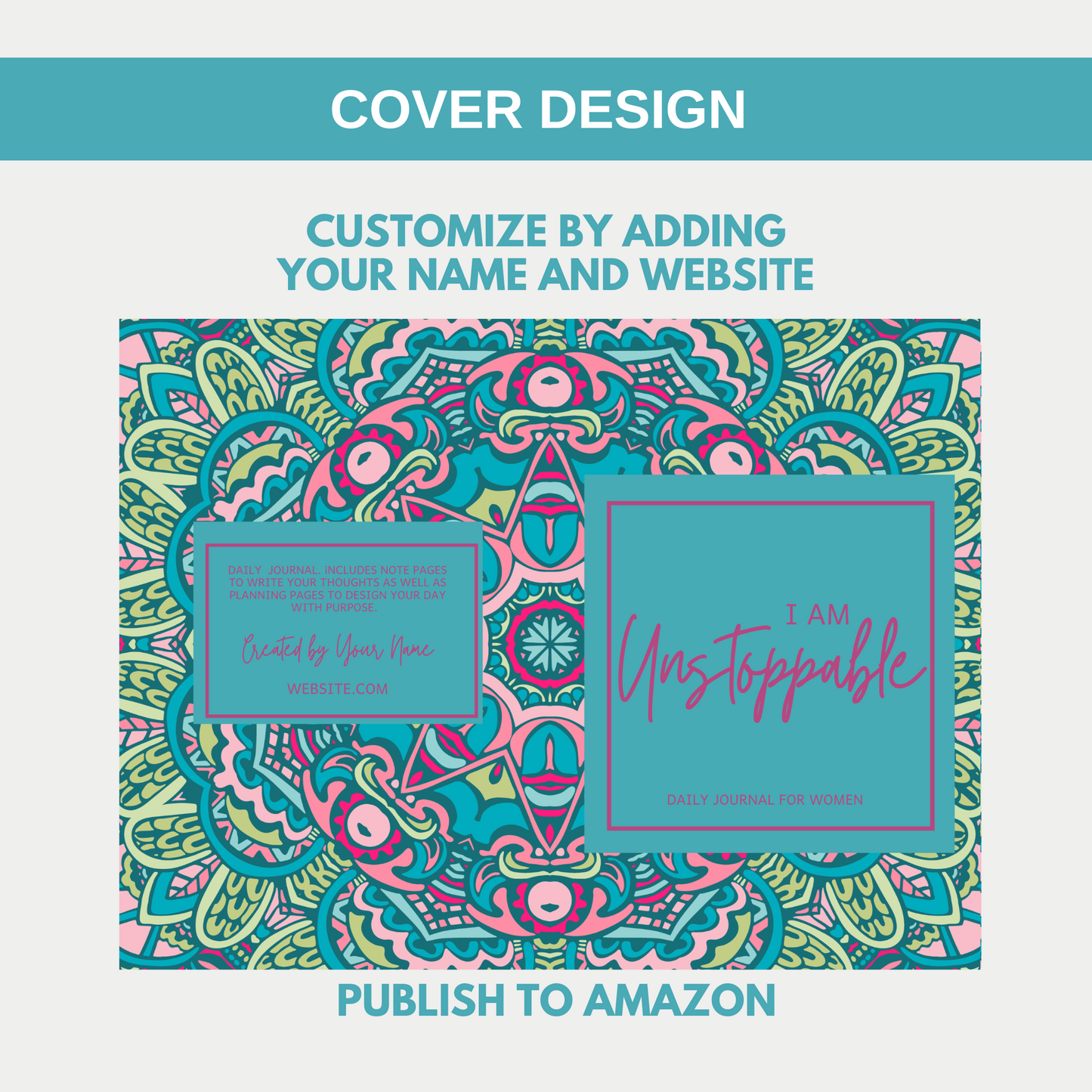 I Am Unstoppable Daily Jourmal for KDP (Amazon)