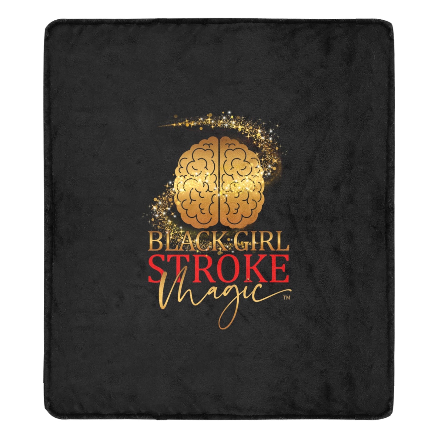 Black Girl Stroke Magic Ultra-Soft Micro Fleece Blanket 70x80