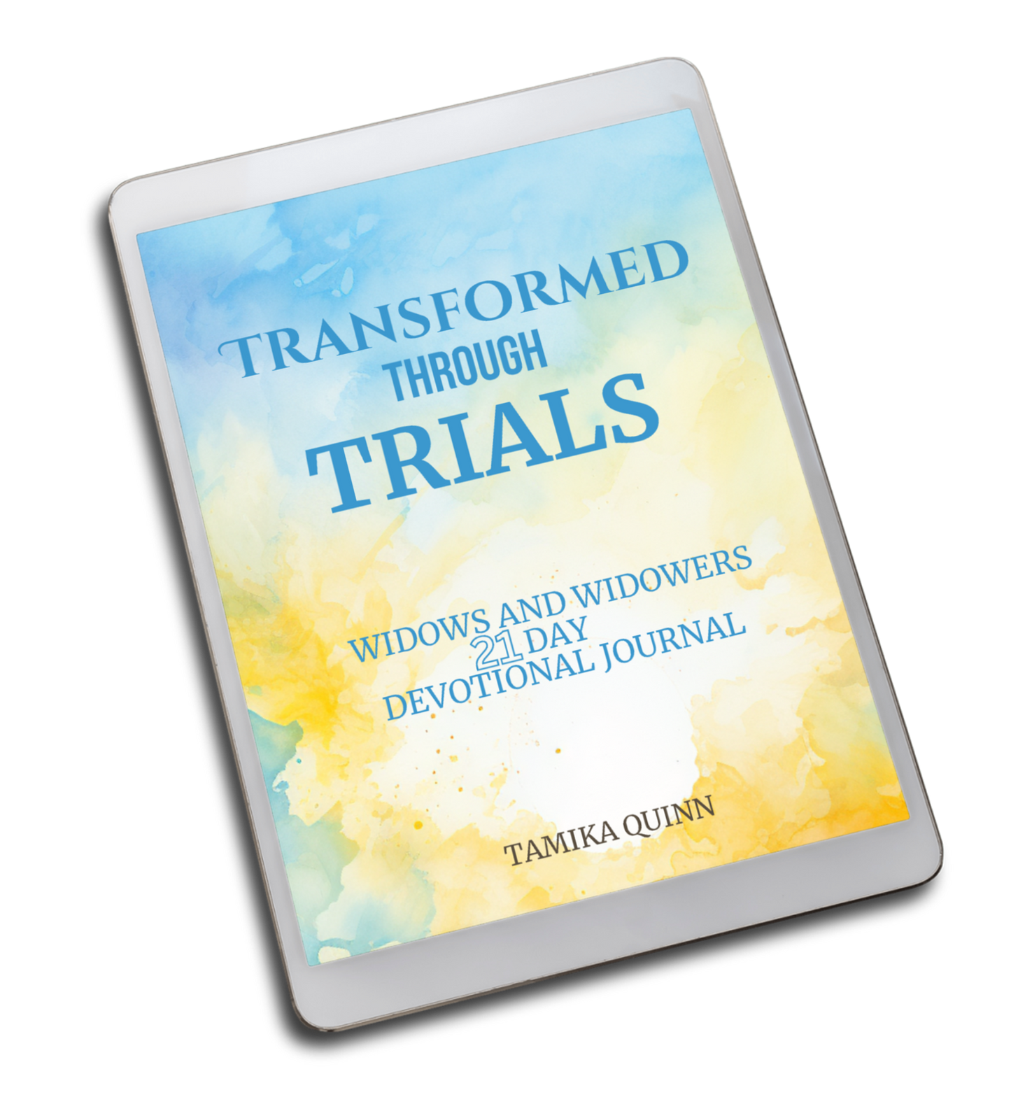 Transformed Through Trials: 21 Day Digital Guided Devotional Journal for Widows and Widowers