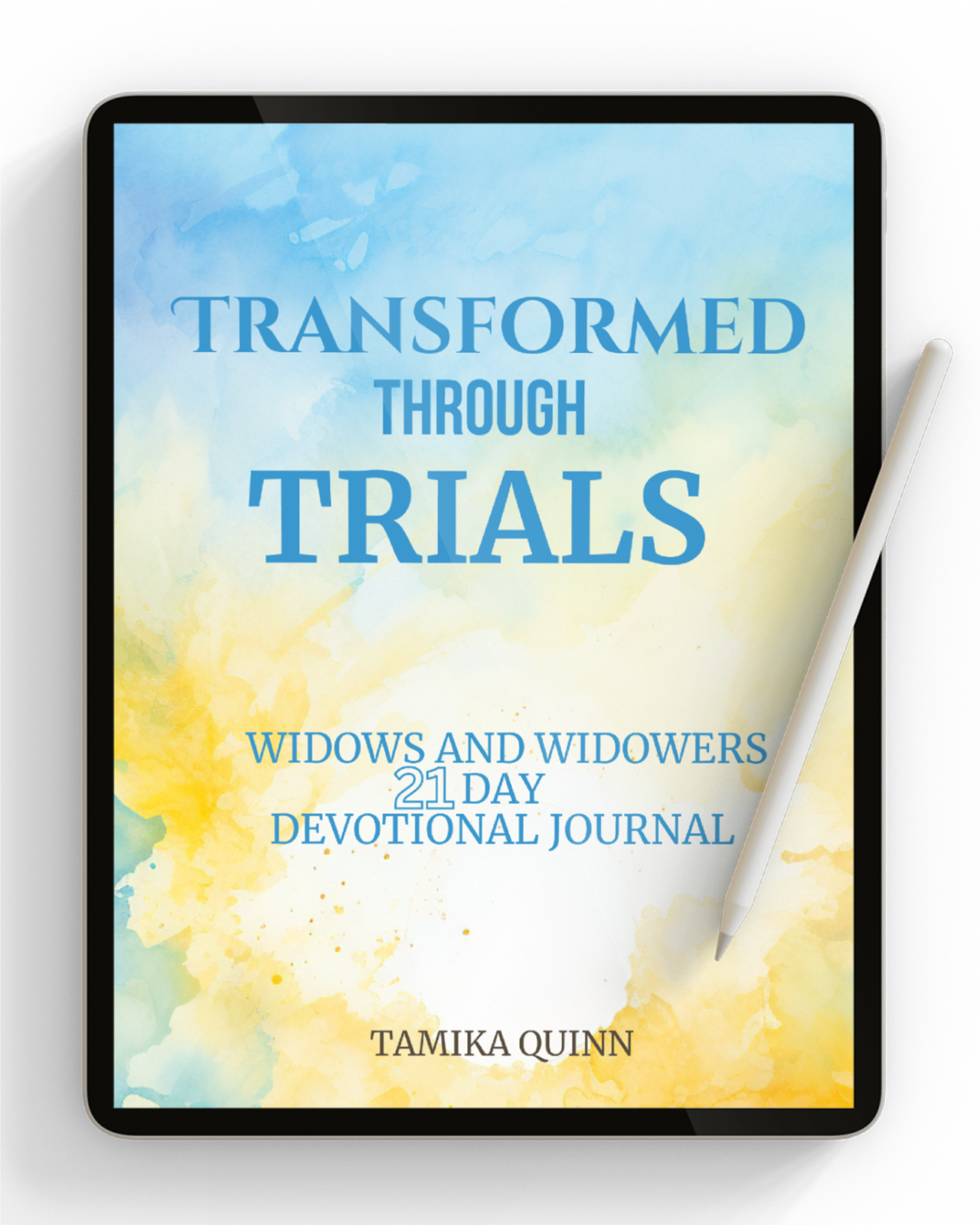 Transformed Through Trials: 21 Day Digital Guided Devotional Journal for Widows and Widowers