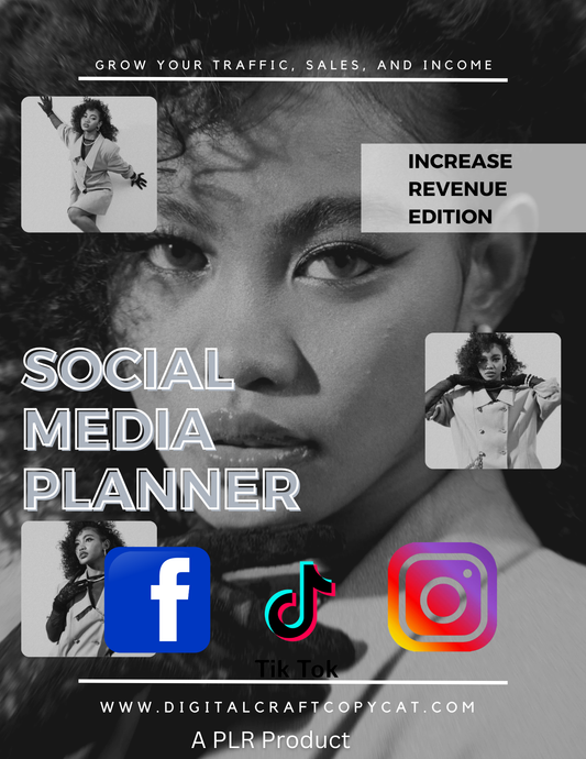 PLR Social Media Planner