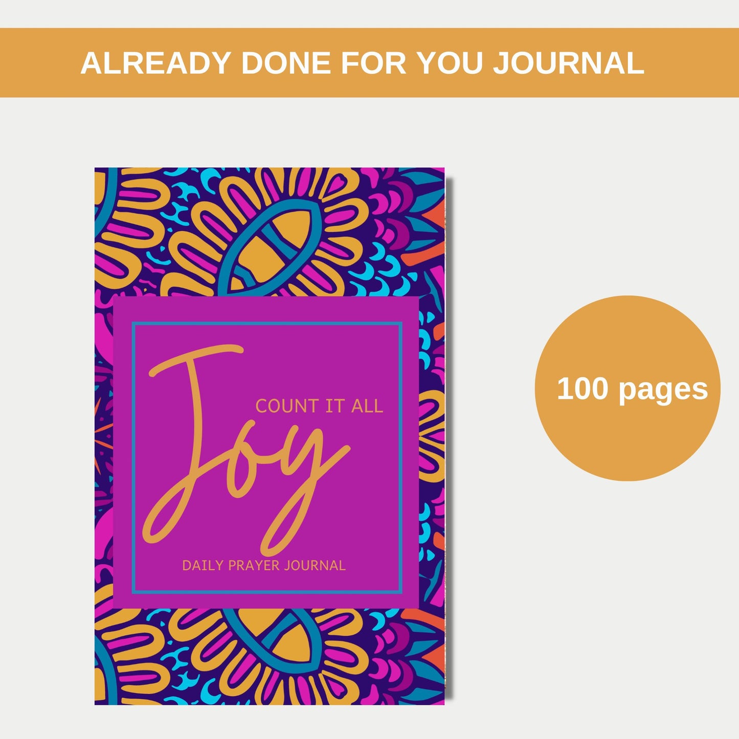 Count It All Joy Prayer Journal for KDP (Amazon)
